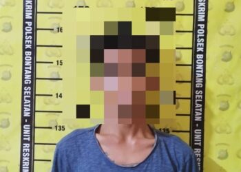 Pencuri Motor di Berbas Tengah Ditangkap Warga, Sempat Kejar-kejaran 