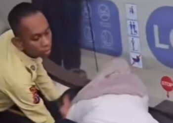 Viral! Kaki Anak Terjepit Eskalator di Mall Bontang