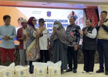 40 Ton Beras Bulog Bulan Ini Dibagikan untuk 4 Ribu Warga Bontang