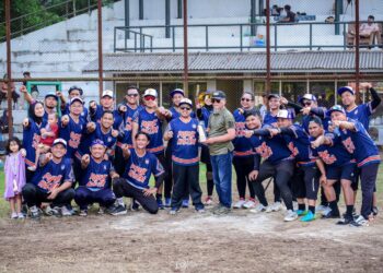 Kalahkan Juara Bertahan, PKT BSC Rebut Juara 1 Sumatra Slowpitch Festival 2025