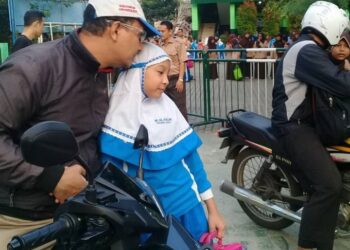 Ayah di Bontang Diimbau Antar Anak Hari Pertama Sekolah, Dispensasi Kerja