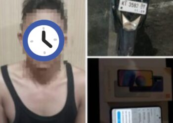 Jejak Kejahatan MF di Bontang Akhirnya Terhenti, 7 Bulan 6 TKP Pencurian