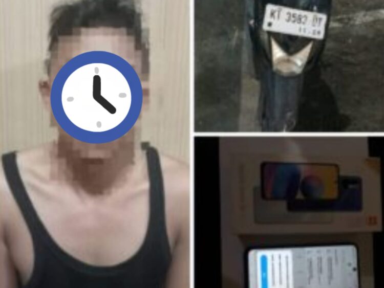 Jejak Kejahatan MF di Bontang Akhirnya Terhenti, 7 Bulan 6 TKP Pencurian