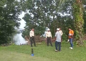 Diduga Depresi Pria Asal Teluk Pandan Menceburkan Diri ke Sarang Buaya