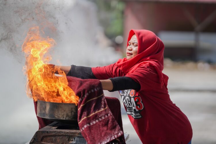 Dorong Kesiapsiagaan Bencana di Masyarakat, Pupuk Kaltim Perkuat Kolaborasi Lintas Sektor