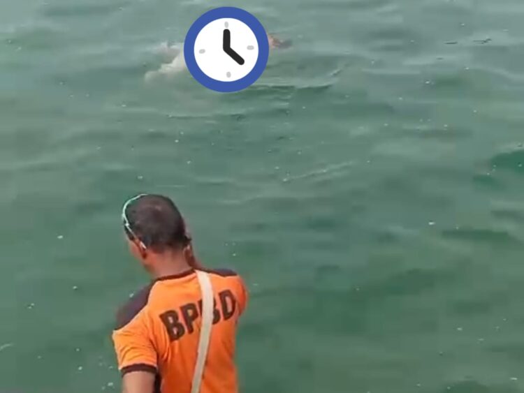 BPBD Bontang Sedang Evakuasi Mayat Mengapung, Ditemukan di Perairan Bontang Kuala