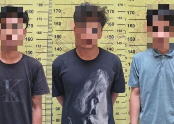 Barang Bukti 14,65 gram Sabu, Tiga Pemuda di Satimpo Bontang Ditangkap Polisi