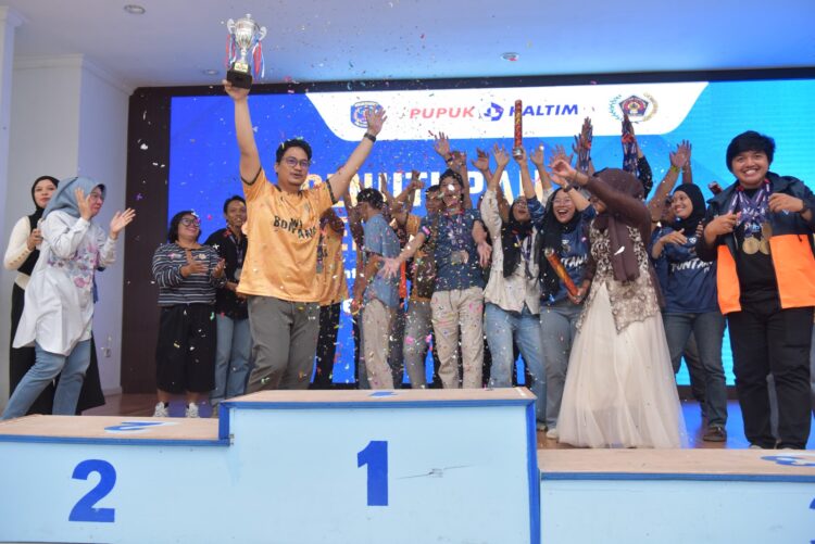 Perhelatan Pupuk Kaltim Porwada Sukses, Kontingen Bontang Raih Juara Umum