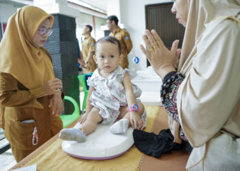Kejar Realisasi Penurunan Stunting, Pupuk Kaltim Gagas PEDALGAS SUPER di Bontang Kuala