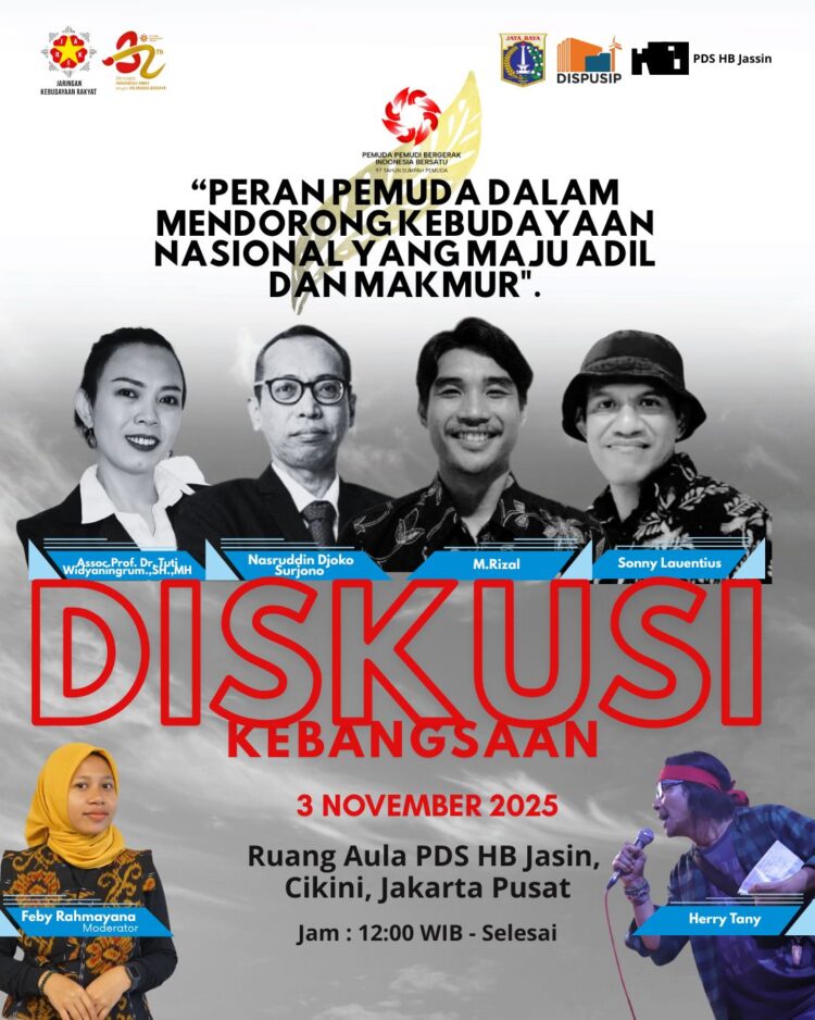 JAKER Gelar Diskusi Kebangsaan, Gaungkan Semangat Persatuan Pemuda Lewat Budaya