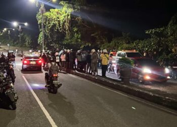 Kecelakaan di Jalan Tembus, Diduga Ditabrak Mobil 1 Pemotor Meninggal & 1 Kritis