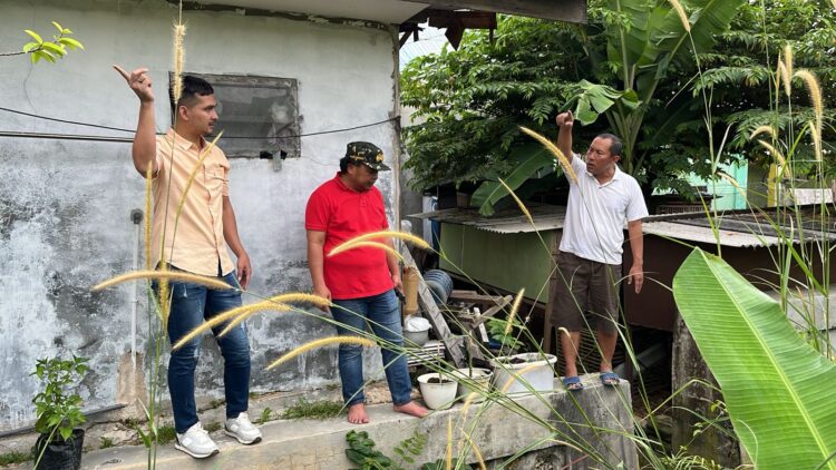 Wawali Agus Haris Sidak Proyek Turap Senilai Rp 15,8 Miliar di Kelurahan Api-api