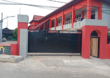 Akhirnya Gerbang Baru SMPN 7 Bontang Selesai, Siswa Tak Perlu Lagi Lewati Jalur Darurat