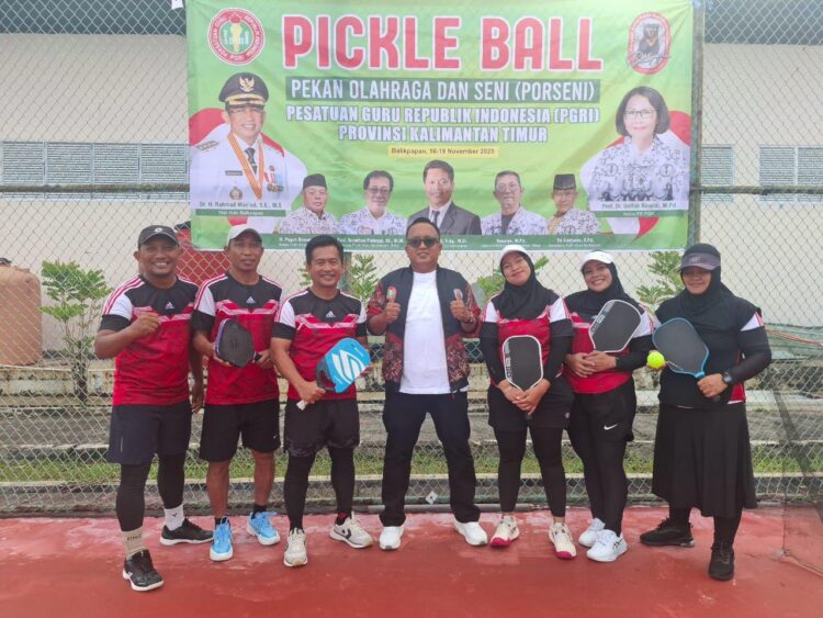 Kontingen Guru Bontang Raih Juara 2 Pickleball di Ajang Porseni Provinsi Kaltim