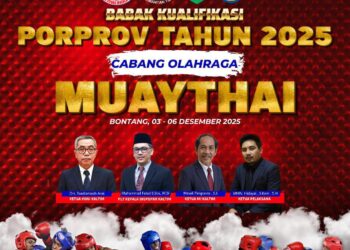 Bontang Tuan Rumah, Ratusan Atlet Muaythai Adu Kualitas Rebut Tiket PORPROV 2026