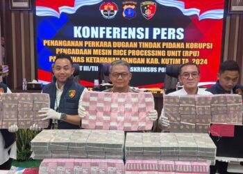 3 Tersangka Korupsi Mesin RPU Kutim Resmi Ditahan, Kerugian Mencapai Rp10 Miliar 