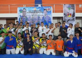 Bupati Ardiansyah Buka Kualifikasi Poprov Kurash 2025