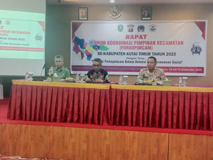 Ardiansyah Buka Rapat Forkopimcam, Bahas Deteksi Dini Kerawanan Sosial