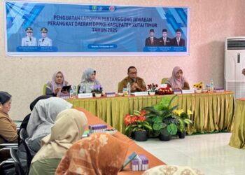 Dorong Budaya Kerja Akuntanbel, DPPKB Kutim Gelar Pelatihan Penyusunan Laporan Pertanggungjawaban