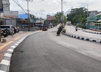 Penampakan Baru Jalan WR Supratman, Trotoar jadi Rapi dan Jalan Mulus