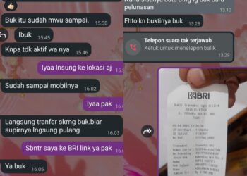 Masih Soal Modus “Segitiga” di Bontang, Kali Ini Korban COD Bata Merah Rugi Rp6 Juta
