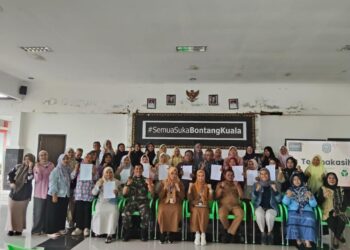 Inisiatif Masyarakat, DLH Dampingi Pembentukan 11 BSU di Bontang Kuala