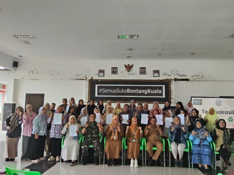 Inisiatif Masyarakat, DLH Dampingi Pembentukan 11 BSU di Bontang Kuala