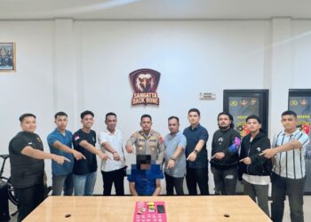 Sembunyikan 10 Paket Sabu di Pohon Pinang, MR Digiring ke Polsek Sangatta Utara