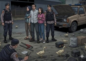 Komplotan Pencuri Hewan & Aki di Bontang Tertangkap, Dua Orang Ternyata Pasutri