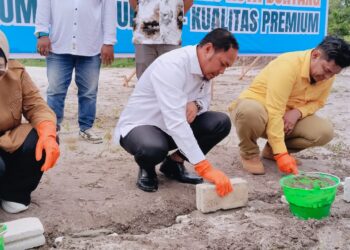 Peletakan Batu Pertama Elara Lestari, Cek Harganya jadi Hunian Terjangkau di Bontang