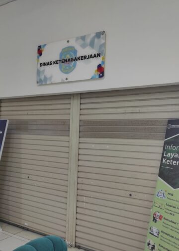 Layanan Disnaker di MPP Sementara Ditutup, Dipusatkan di Kantor Utama Awang Long
