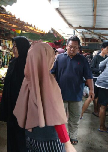Jelang Ramadan di Bontang, Warga Mulai Padati Pasar Tradisional