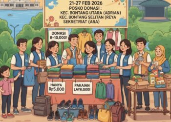 Forum Anak Bontang Gelar ‘Charity & Fun’, Ajak Warga Donasi Pakaian Layak Pakai