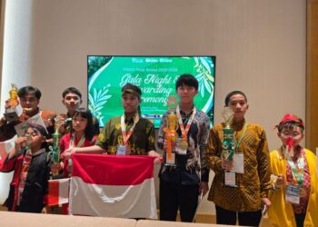 Salut! Pelajar SMA YPK Bontang Ini Raih Perak Ajang Sains International di Filipina