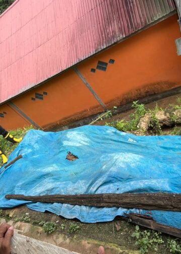 Kondisi Terkini Longsor di Kanaan, 13 Jiwa Terdampak, Cegah Meluas Area Ditutup Terpal