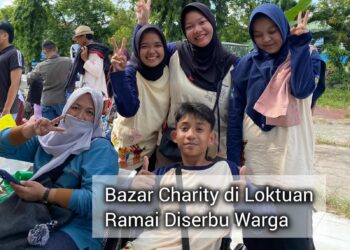 Cara Unik Berbagi! Jajakan Pakaian Bekas: Bazar Charity di Loktuan Ramai Peminat