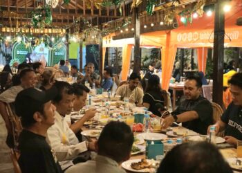 Buka Bersama Media, Intelkam Polda Kaltim Ajak Jaga Iklim Kondusif di Ranah Digital