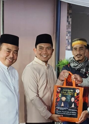 Bagi 250 Paket Sembako, Andi Faiz Ingin Pemuda Pancasila Aktif Kegiatan Sosial