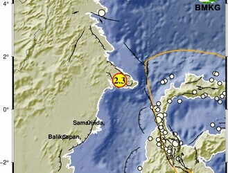 Bukan di Bontang, BPBD Sebut Titik Gempa Jauh di Wilayah Kutai Timur