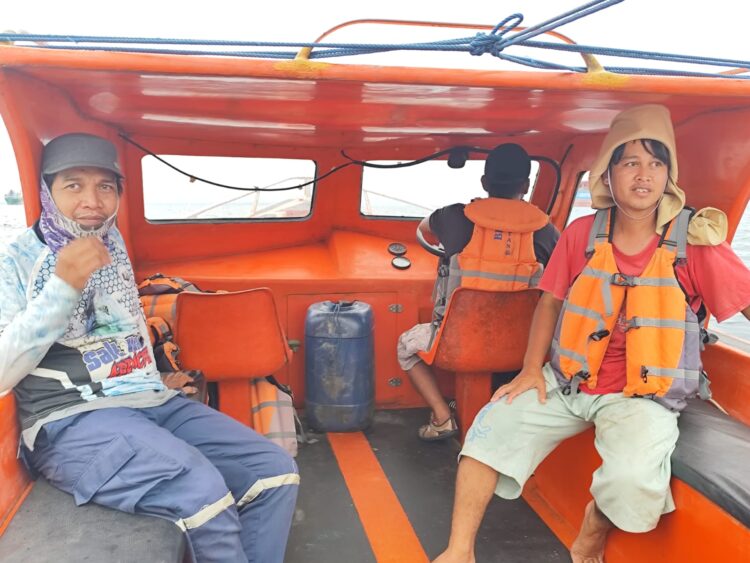 Beruntung Dapat Sinyal & Lapor ke 112, Tiga Pemancing Diselamatkan BPBD Bontang