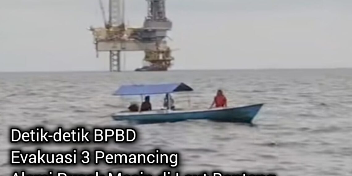 Video Saat BPBD Bontang Selamatkan 3 Pemancing yang Terombang-ambing di Lautan