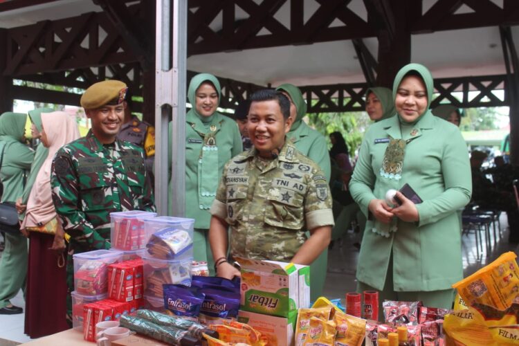 Sambut Hari Raya Idul Fitri 1447 H, Kodim 0908/Bontang Gelar Bazar Ramadan