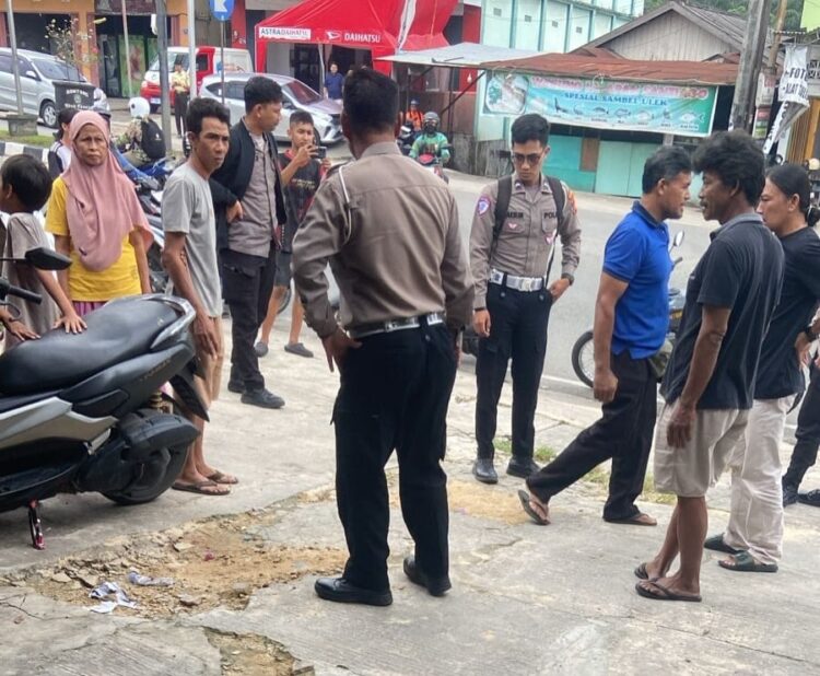 Heboh, Seorang Balita Ditemukan Tewas di Parkiran Toko Jalan Brigjen Katamso Bontang