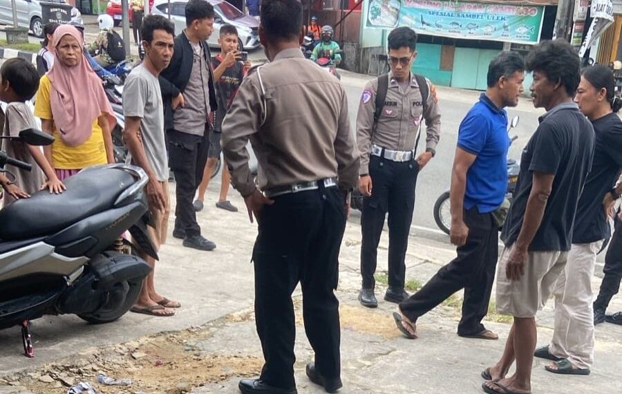 Heboh, Seorang Balita Ditemukan Tewas di Parkiran Toko Jalan Brigjen Katamso Bontang