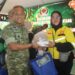 Berbagi Berkah, Puluhan Ojol di Bontang Dapat Bingkisan Sembako dari Dandim