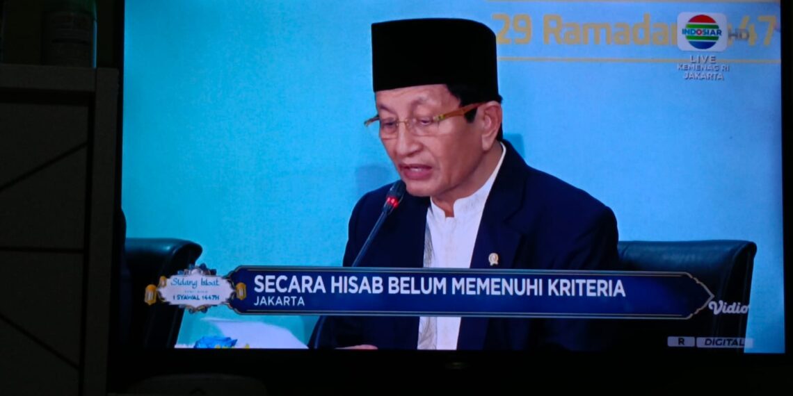 Pemerintah Tetapkan 1 Syawal atau Idul Fitri 1447 H Jatuh pada Sabtu 21 Maret 2026