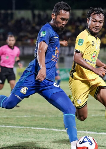 Kebobolan di Penghujung Laga, Persiba Imbang Lawan Barito Putra