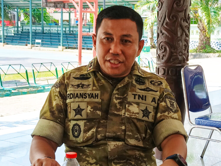 Kodim Target Bangun 496 Meter Jalan dalam Sebulan, Atasi Banjir Rob di Bontang Baru