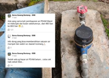 Tarif PDAM Bontang Naik, Warga Ramai Mengeluh di Media Sosial  