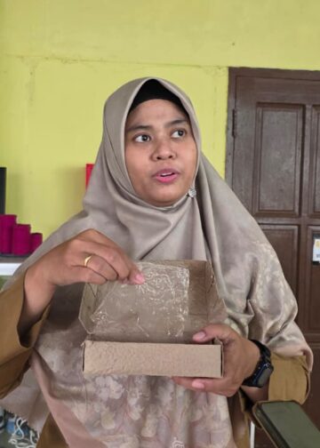 Keren! SMPN 5 Bontang Hadirkan Inovasi Plastik Biodegradable Berbahan Dasar Singkong